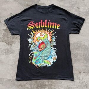 sublime koi fish graphic tee